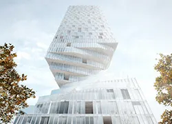 MVRDV designs twisty skyscraper to grace Vienna's skyline MVRDV designs twisty skyscraper to grace Vienna's skyline