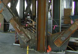 Buildings with rocking steel-braced frames are advantageous in earthquakes Buildings with rocking steel-braced frames are advantageous in earthquakes