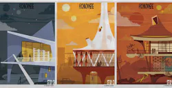 Illustrator Federico Babina imagines architecture from nowhere Illustrator Federico Babina imagines architecture from nowhere