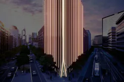 Melbourne tower will light up depending on weather Melbourne tower will light up depending on weather