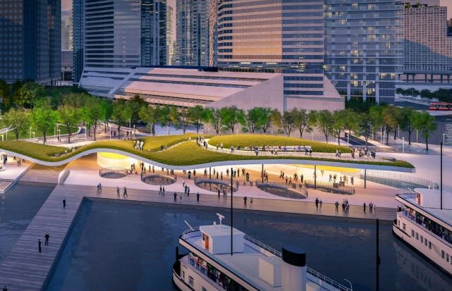 Winning design for Toronto ferry dock poised to be city&rsquo;s new living room