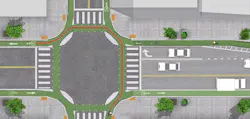 Austin, Salt Lake City, Davis, Calif, And Boston Creating First Protected Intersections In U s Austin, Salt Lake City, Davis, Calif, And Boston Creating First Protected Intersections In U s