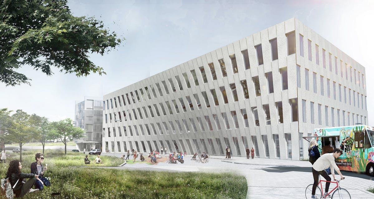 BIG&rsquo;s design for Philadelphia Navy Yard defies gravity