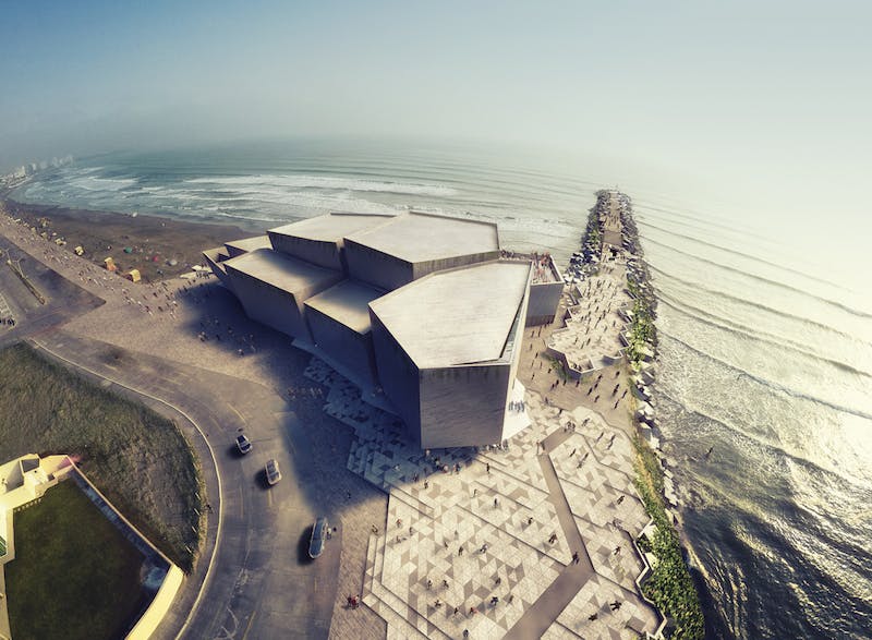 Rojkind Arquitectos serves up Mexican concert hall on the rocks