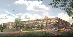 David Adjaye releases designs for pediatric cancer treatment center in Rwanda David Adjaye releases designs for pediatric cancer treatment center in Rwanda