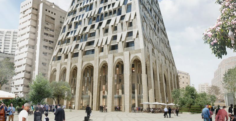 Jerusalem to get a pyramid by Daniel Libeskind