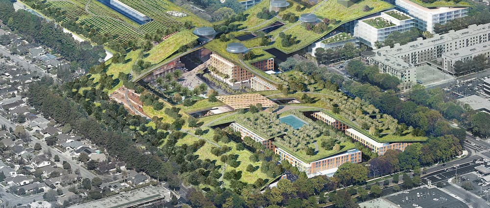 Vallco Shopping Mall renovation plans include 'largest green roof in the world'
