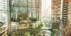 Architects propose residential tower in Singapore with gardens on every floor Architects propose residential tower in Singapore with gardens on every floor