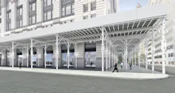 Four winners named in NYC sidewalk shed competition Four winners named in NYC sidewalk shed competition