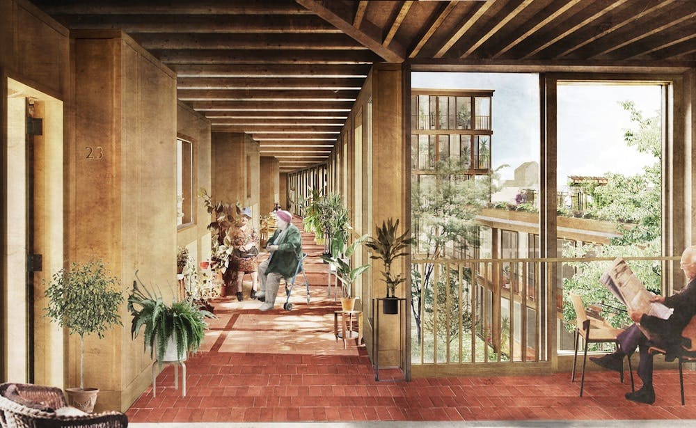 Witherford Watson Mann designs innovative South London elderly community