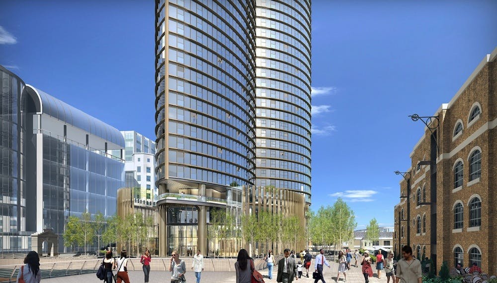 HOK&rsquo;s Hertsmere House will be Western Europe&rsquo;s tallest residential tower