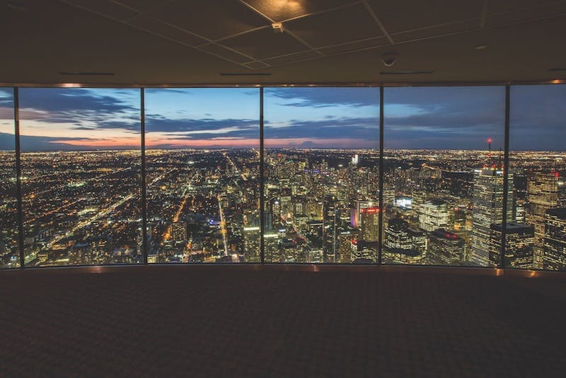 Toronto’s CN Tower improves views with floor-to-ceiling dynamic glass ...