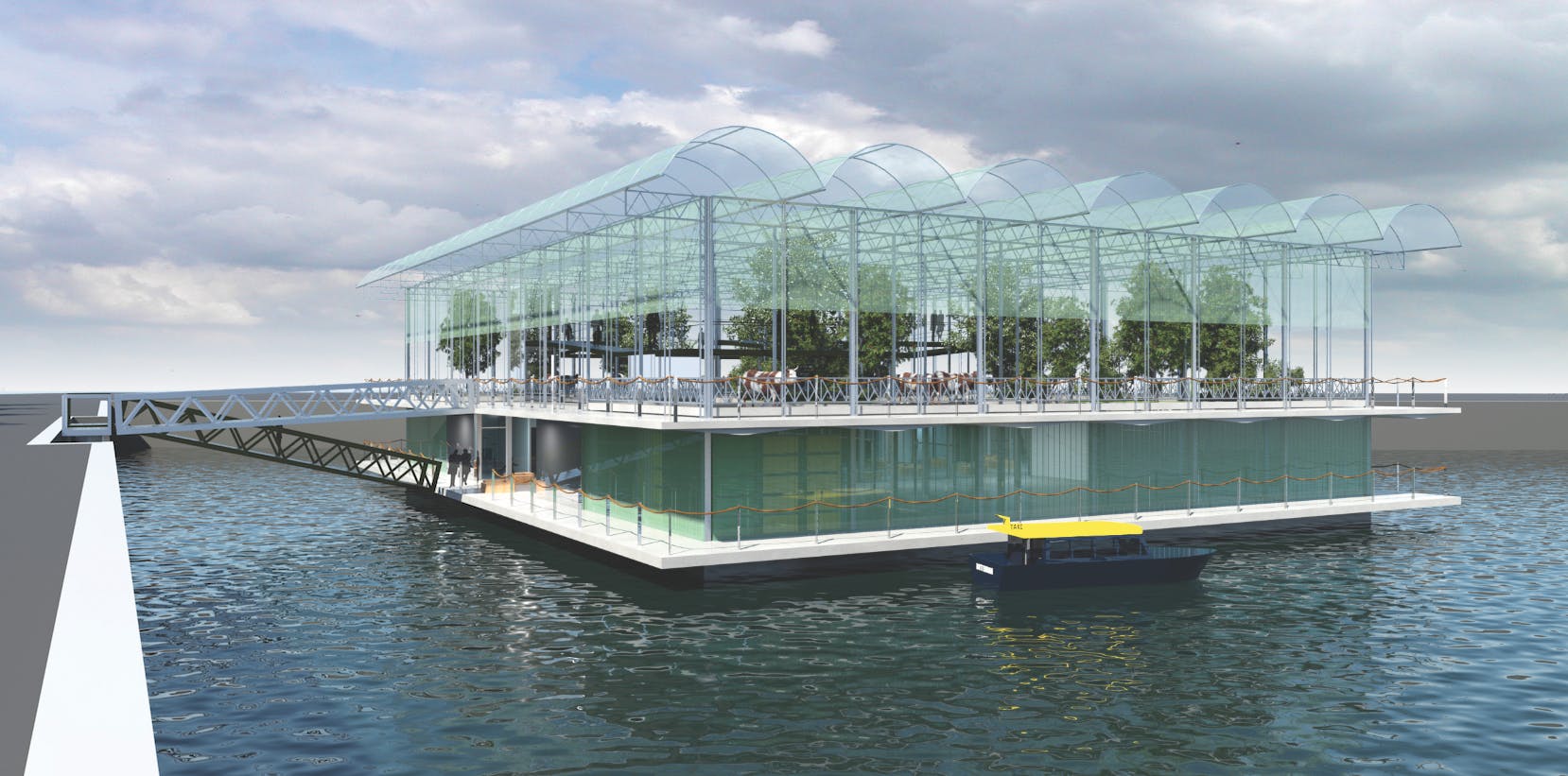 Merwehaven Harbor In Rotterdam Will Be Home To The World&rsquo;s First Floating Farm