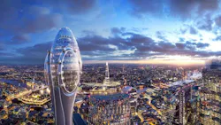 A Tulip is ready to bloom in London A Tulip is ready to bloom in London