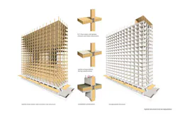 Code-conforming wood design guide available Code-conforming wood design guide available