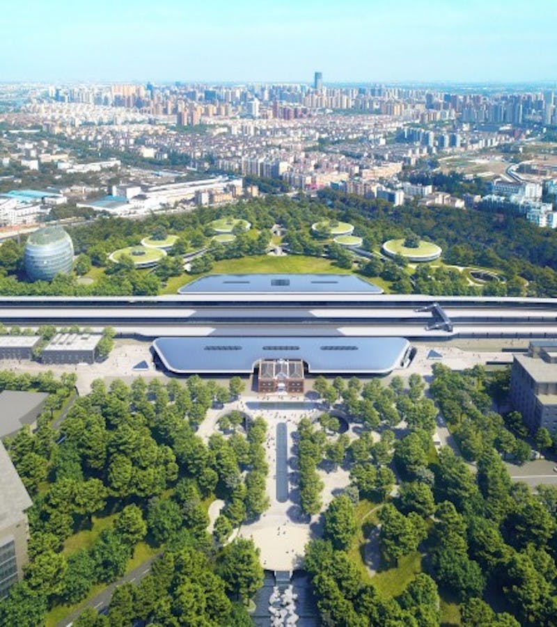 66fb2247523018a6c2077351 01 Mad Jiaxingtrainstation Birdviewfromnorthtosout