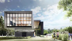 Marine tech center rendering Marine tech center rendering