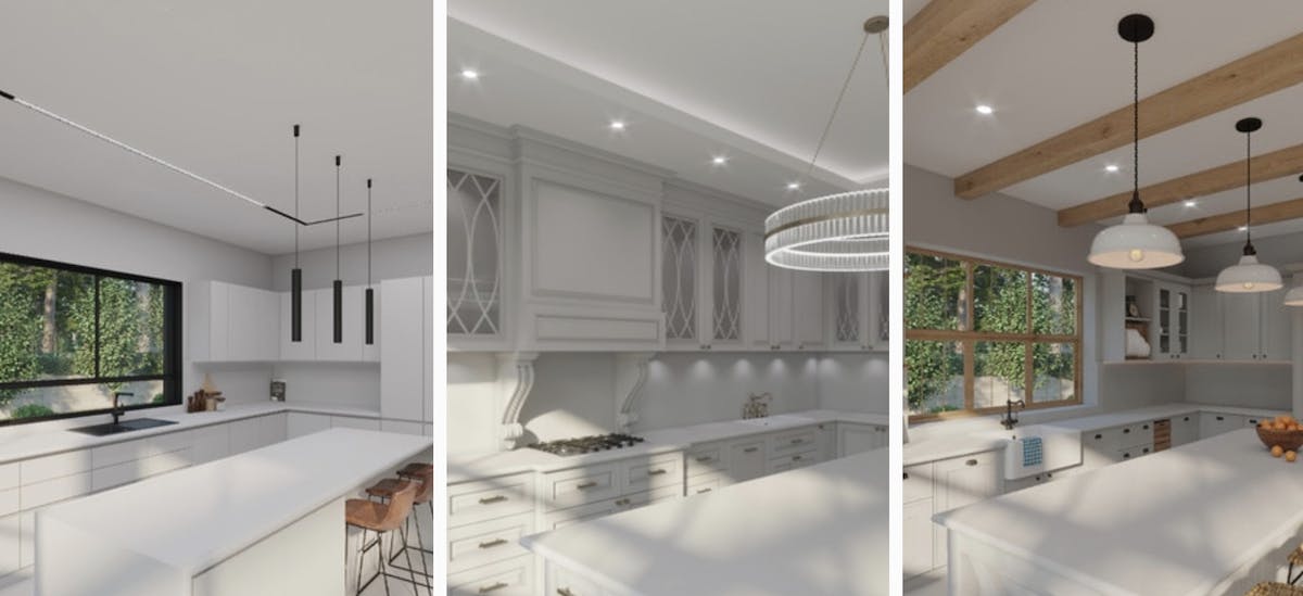 Caesarstone Quartz Countertops In Modern, Traditional, And Farmhouse Kitchen Settings