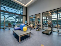 Everest Rehabilitation Hospital's Cookie Cutter Design Features Highceilings Everest Rehabilitation Hospital's Cookie Cutter Design Features Highceilings