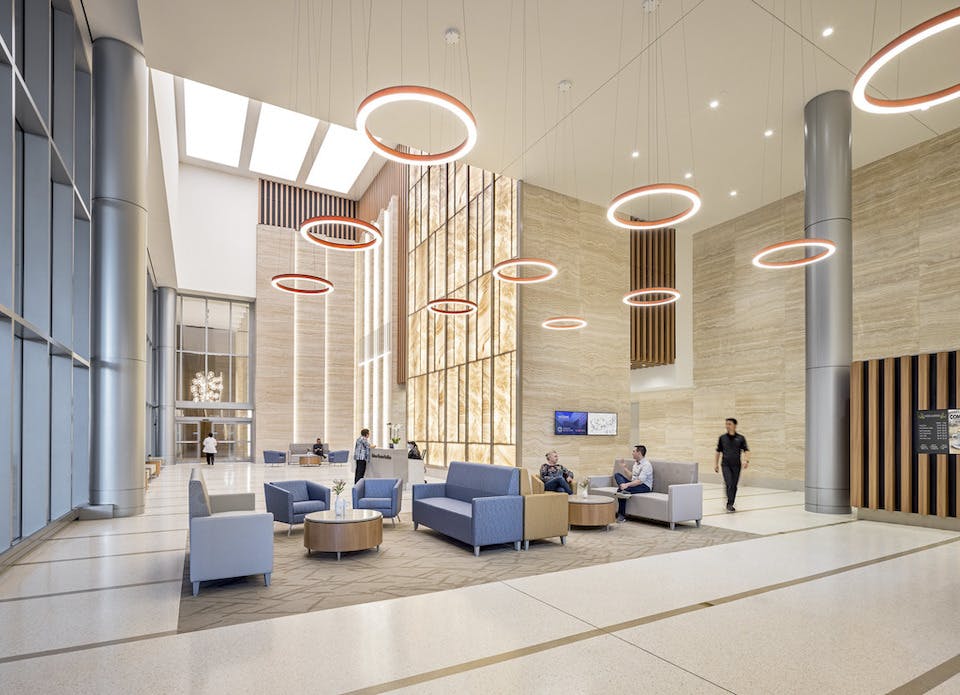 New Jersey&rsquo;s new surgical tower features state&rsquo;s first intraoperative MRI system All photos courtesy Page