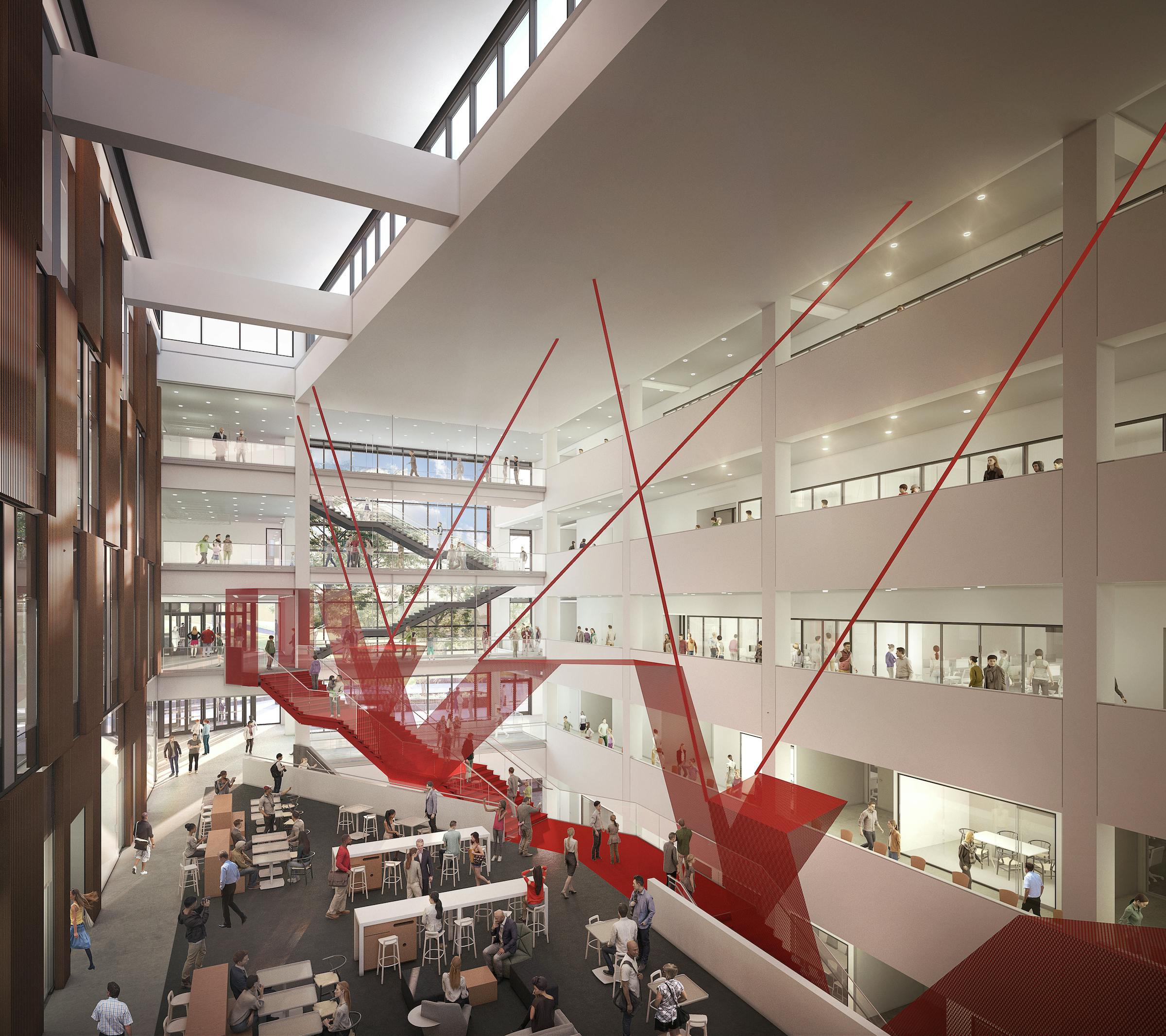 Clifton Court Hall, University of Cincinnati, Cincinnati, Ohio, designed by LMN Architects - Top 170 University Building Architecture Firms for 2023
