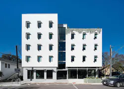 An 'eco-obsessed' multifamily housing project takes advantage of downtown Austin’s small lots Photo courtesy McKinney York Architects An 'eco-obsessed' multifamily housing project takes advantage of downtown Austin’s small lots Photo courtesy McKinney York Architects