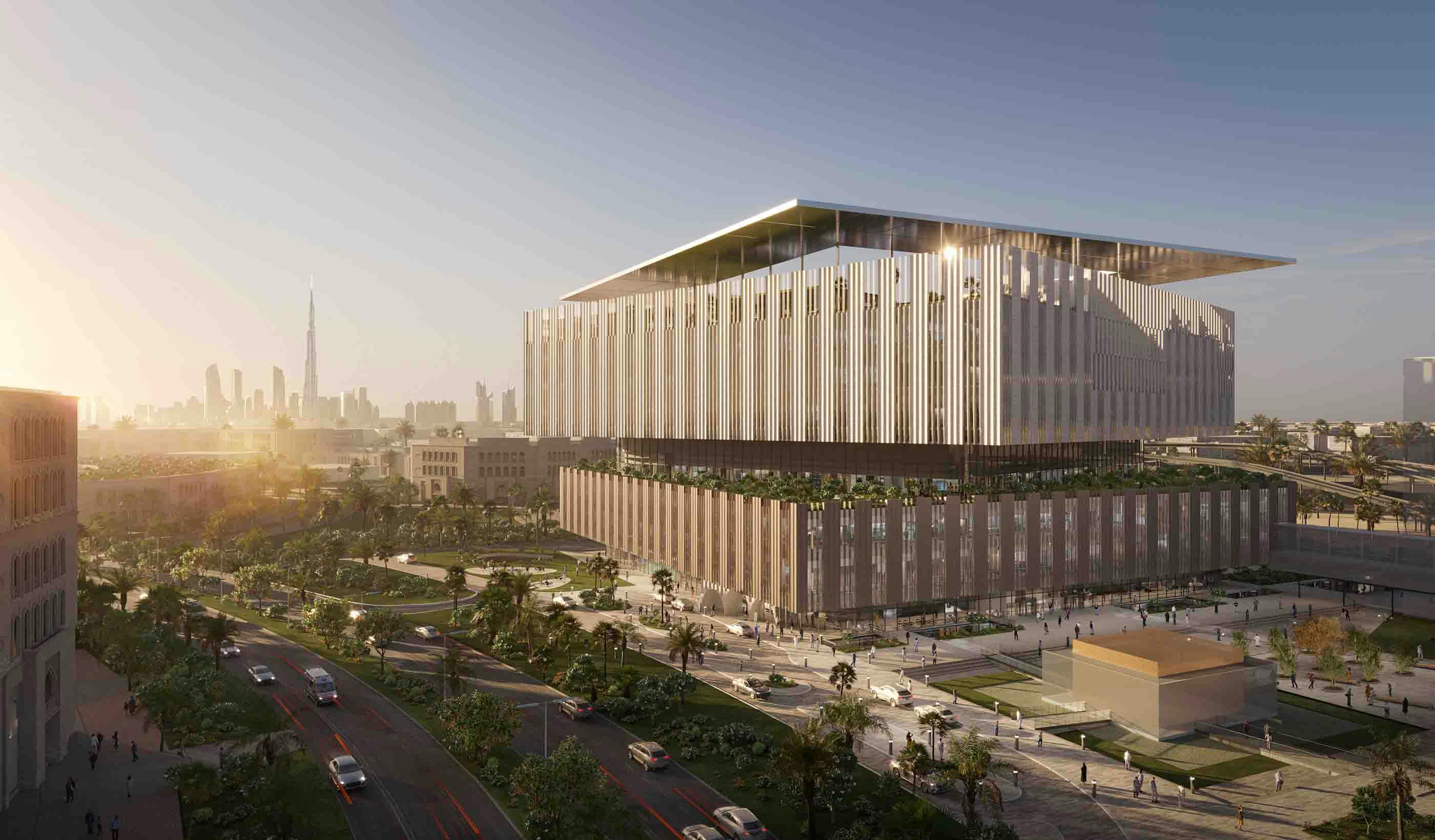Hamdan Bin Rashid Cancer Hospital, Dubai, design by Stantec