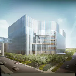 UChicago Medicine first freestanding cancer center TOWER FINAL Rendering courtesy CannonDesign UChicago Medicine first freestanding cancer center TOWER FINAL Rendering courtesy CannonDesign