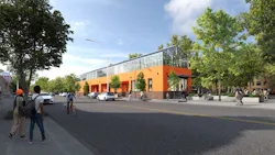 Studio Gang designs agricultural education center for the New York City Housing Authority. Rendering courtesy Studio Gang Studio Gang designs agricultural education center for the New York City Housing Authority. Rendering courtesy Studio Gang