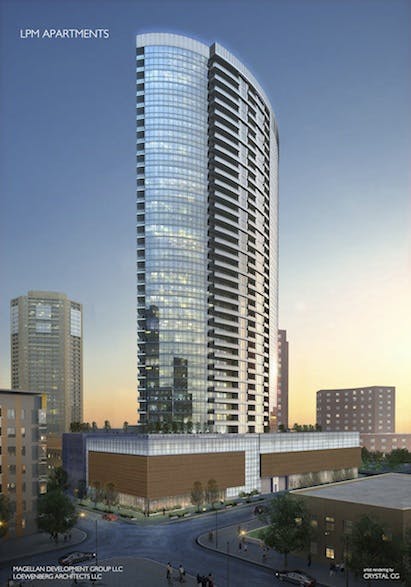 The Lpm Apartments In Minneapolis Is One Of Two Large New Magellan Development Projects