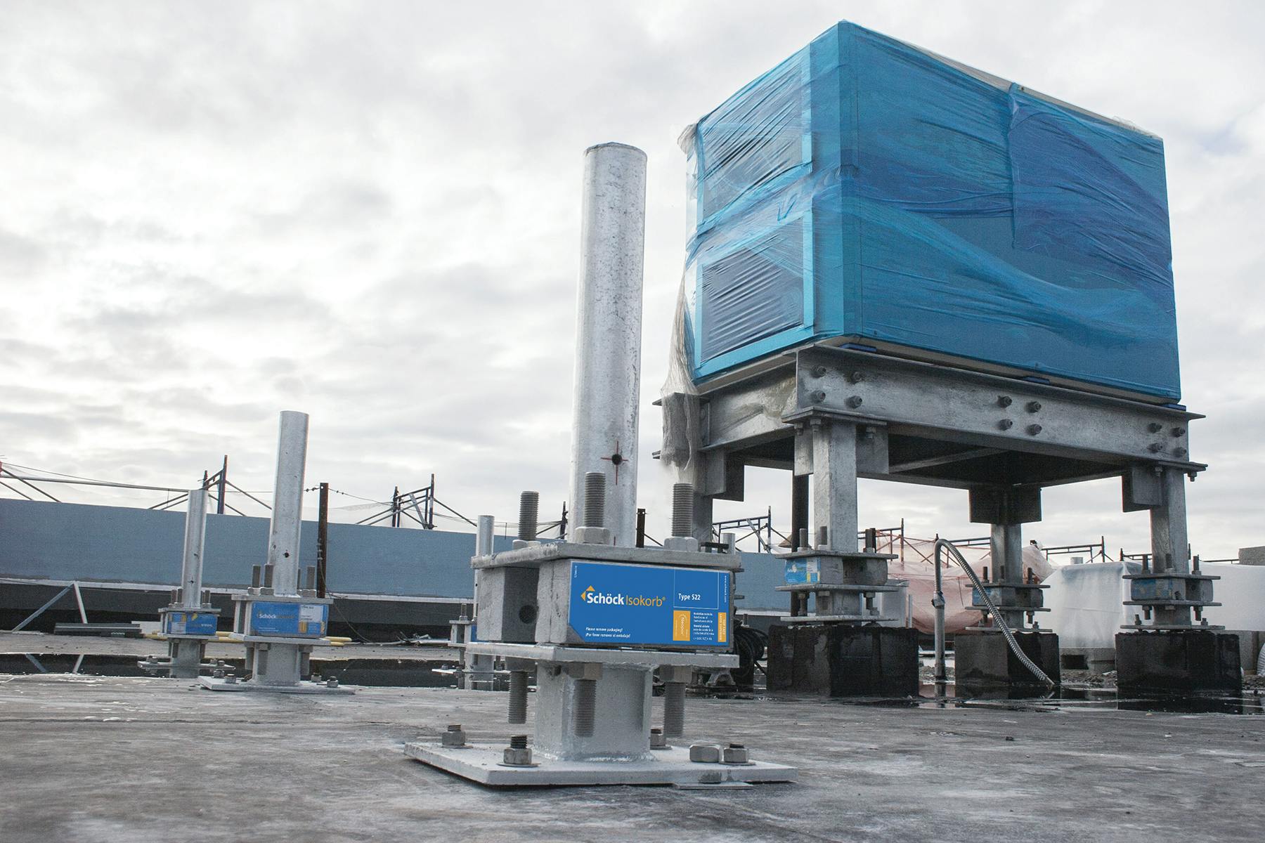 Flange-mounted Isokorb Type S22 structural thermal breaks