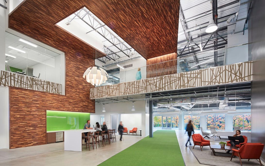 Chervon HQ, Naperville IL &copy; Dave Burk, courtesy HED