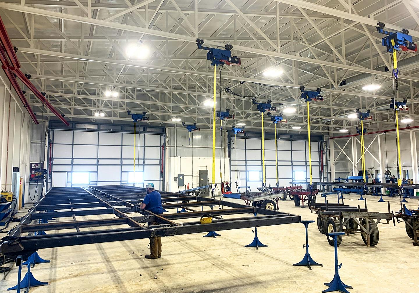 Schweiss Doors erects manufacturing building to showcase new doors