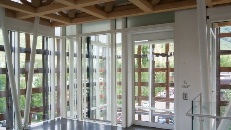Fire resistive curtain wall brings maximum light, views and safety to Aspen Art Museum