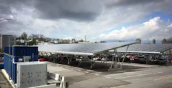 Parking with a purpose: clean cars and solar power shape new structure Parking with a purpose: clean cars and solar power shape new structure