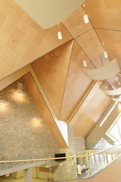 WoodTrends Elite acoustical wood ceiling panels from SoundSeal WoodTrends Elite acoustical wood ceiling panels from SoundSeal