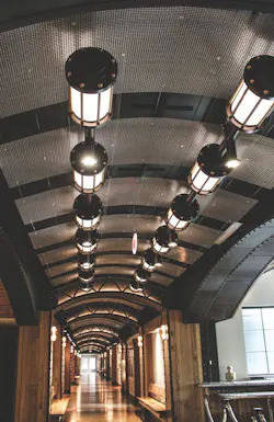 Sierra Nevada Brewing Company’s Mills River (N.C.) Taproom and Restaurant. Courtesy Banker Wire mesh 6 ways to use metal screens and mesh for best effect Sierra Nevada Brewing Company’s Mills River (N.C.) Taproom and Restaurant. Courtesy Banker Wire mesh 6 ways to use metal screens and mesh for best effect