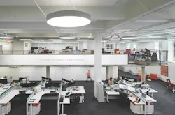 Modern bi-level office space Modern bi-level office space