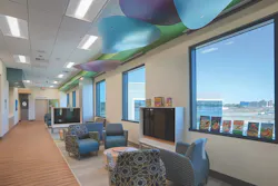 Patient waiting area in Gen. William H. Gourley VA-DOD Clinic Patient waiting area in Gen. William H. Gourley VA-DOD Clinic