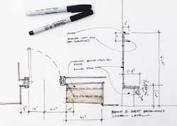 Concept Sketch For Steel Bench Concept Sketch For Steel Bench