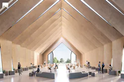 The Longhouse, a sustainable multifunctional prototype engineered as a series of timber laminated veneer lumber arches The Longhouse, a sustainable multifunctional prototype engineered as a series of timber laminated veneer lumber arches