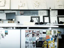 Architects Desk Benching System And Magnets 02 Architects Desk Benching System And Magnets 02