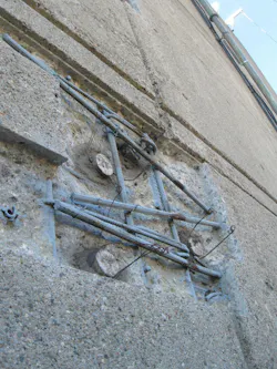 Figure 6 High Res Cut And Chipped Concrete With Exposed Rabar And Anodes Hr Figure 6 High Res Cut And Chipped Concrete With Exposed Rabar And Anodes Hr