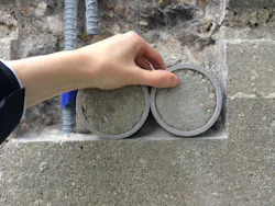 Figure 3 Initial Mix Pucks For Comparison At Different Locations Figure 3 Initial Mix Pucks For Comparison At Different Locations