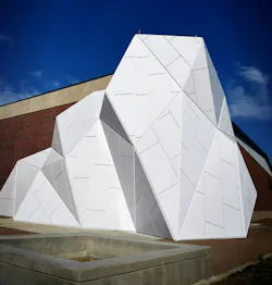 Lightweight and endlessly adaptable ALPOLIC metal composite material can create limitless design possibilities Lightweight and endlessly adaptable ALPOLIC metal composite material can create limitless design possibilities