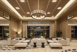 Sun City Minato Mirai lobby, Tokyo Bay Sun City Minato Mirai lobby, Tokyo Bay