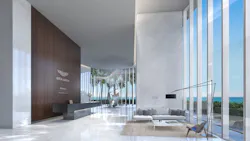 Aston Martin Residences lobby Aston Martin Residences lobby