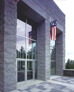 Mount Rushmore gift shop doors Mount Rushmore gift shop doors