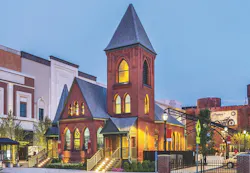 The First Spiritualist Church Was Relocated Whole In One Day To Make Way For The Casino’s Gaming Floor The First Spiritualist Church Was Relocated Whole In One Day To Make Way For The Casino’s Gaming Floor