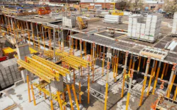 PERI SKYDECK, MULTIFLEX, and PD5 formed the Mattapan Station PERI SKYDECK, MULTIFLEX, and PD5 formed the Mattapan Station